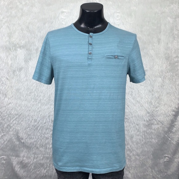 Rock & Republic Short Sleeve Henley - Picture 3 of 5